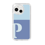 Slim Protection Case［ Original - initial two tone - P blue ］