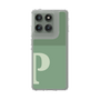 Slim Protection Case［ Original - initial two tone - P green ］