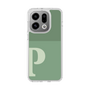 Slim Protection Case［ Original - initial two tone - P green ］