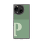 Slim Protection Case［ Original - initial two tone - P green ］