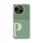 Slim Protection Case［ Original - initial two tone - P green ］