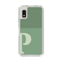 Slim Protection Case［ Original - initial two tone - P green ］