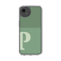 Slim Protection Case［ Original - initial two tone - P green ］