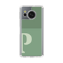 Slim Protection Case［ Original - initial two tone - P green ］