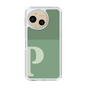 Slim Protection Case［ Original - initial two tone - P green ］
