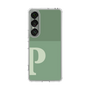 Slim Protection Case［ Original - initial two tone - P green ］