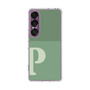 Slim Protection Case［ Original - initial two tone - P green ］