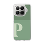 Slim Protection Case［ Original - initial two tone - P green ］