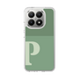 Slim Protection Case［ Original - initial two tone - P green ］