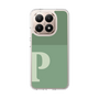 Slim Protection Case［ Original - initial two tone - P green ］