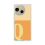 Slim Protection Case［ Original - initial two tone - Q orange ］