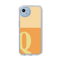 Slim Protection Case［ Original - initial two tone - Q orange ］