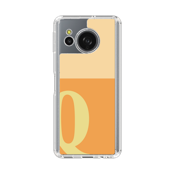Slim Protection Case［ Original - initial two tone - Q orange ］