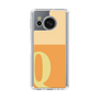 Slim Protection Case［ Original - initial two tone - Q orange ］