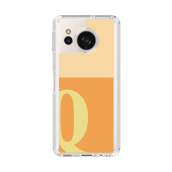 Slim Protection Case［ Original - initial two tone - Q orange ］