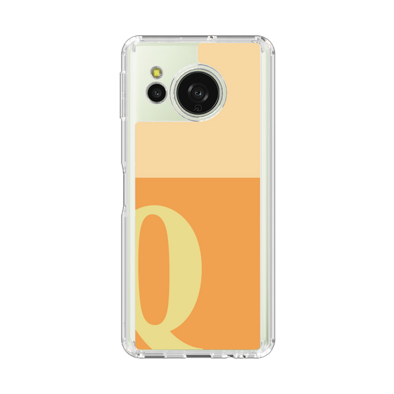 Slim Protection Case［ Original - initial two tone - Q orange ］
