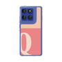 Slim Protection Case［ Original - initial two tone - Q pink ］