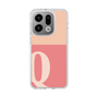 Slim Protection Case［ Original - initial two tone - Q pink ］