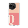Slim Protection Case［ Original - initial two tone - Q pink ］