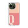 Slim Protection Case［ Original - initial two tone - Q pink ］