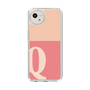 Slim Protection Case［ Original - initial two tone - Q pink ］