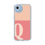 Slim Protection Case［ Original - initial two tone - Q pink ］