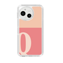 Slim Protection Case［ Original - initial two tone - Q pink ］