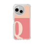 Slim Protection Case［ Original - initial two tone - Q pink ］