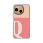 Slim Protection Case［ Original - initial two tone - Q pink ］