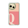 Slim Protection Case［ Original - initial two tone - Q pink ］