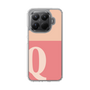 Slim Protection Case［ Original - initial two tone - Q pink ］