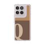 Slim Protection Case［ Original - initial two tone - Q brown ］