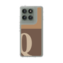 Slim Protection Case［ Original - initial two tone - Q brown ］
