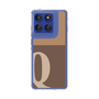 Slim Protection Case［ Original - initial two tone - Q brown ］