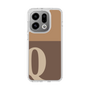 Slim Protection Case［ Original - initial two tone - Q brown ］