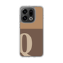 Slim Protection Case［ Original - initial two tone - Q brown ］