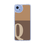 Slim Protection Case［ Original - initial two tone - Q brown ］