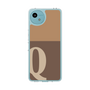 Slim Protection Case［ Original - initial two tone - Q brown ］