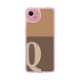 Slim Protection Case［ Original - initial two tone - Q brown ］