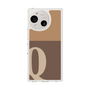 Slim Protection Case［ Original - initial two tone - Q brown ］