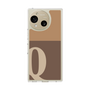 Slim Protection Case［ Original - initial two tone - Q brown ］