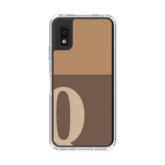 Slim Protection Case［ Original - initial two tone - Q brown ］