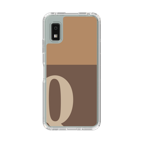 Slim Protection Case［ Original - initial two tone - Q brown ］