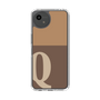 Slim Protection Case［ Original - initial two tone - Q brown ］
