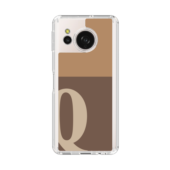 Slim Protection Case［ Original - initial two tone - Q brown ］