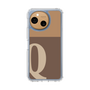 Slim Protection Case［ Original - initial two tone - Q brown ］