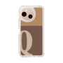 Slim Protection Case［ Original - initial two tone - Q brown ］