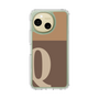 Slim Protection Case［ Original - initial two tone - Q brown ］