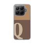 Slim Protection Case［ Original - initial two tone - Q brown ］