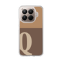 Slim Protection Case［ Original - initial two tone - Q brown ］